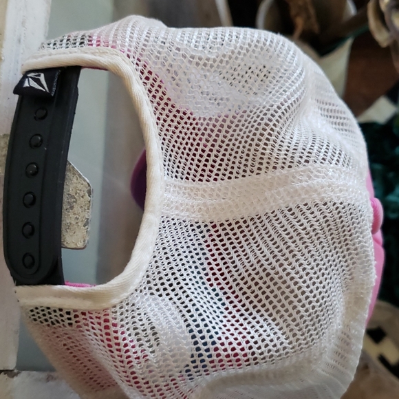 Volcom Pink Trucker Hat - Picture 3 of 5
